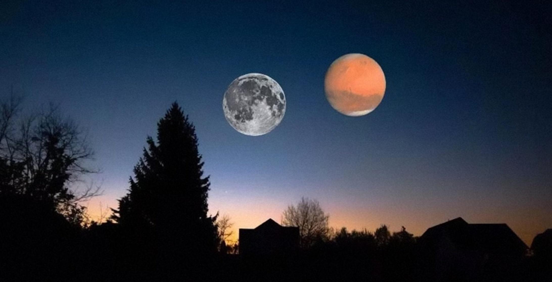 Mars And Moon Will Be Visible Together On May 14! Here's Where, When And  How To Look For Them