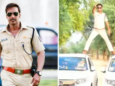 Madhya Pradesh Cop Pull Off 'Singham' Stunt During Lockdown, Gets Show Cause Notice By Authorities