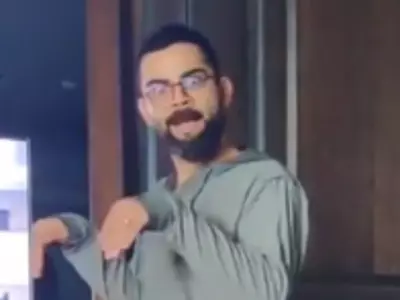 Virat Kohli Enacting Like A Dinosaur At Home Is All Of Us Going Crazy Stir-Crazy During The Lockdown