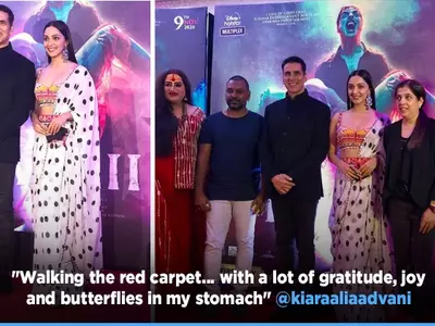 Akshay Kumar & Kiara Advani Walk The Red Carpet For The First Time Post Lockdown For 'Laxmii'