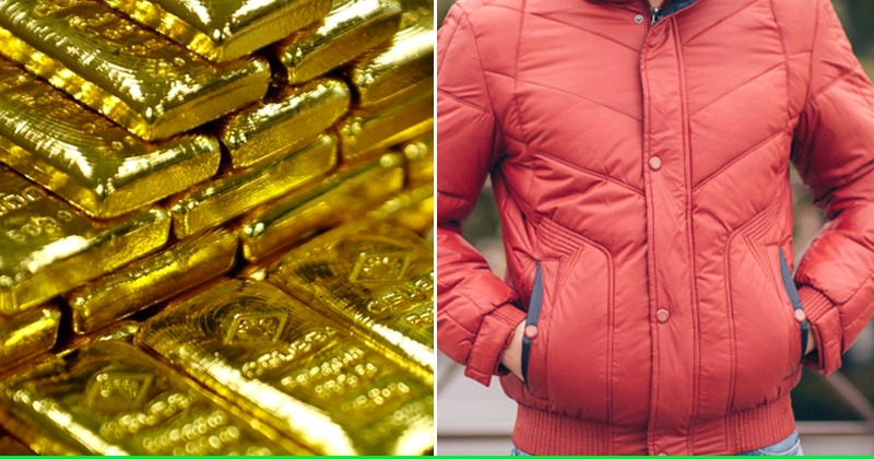 Man Hid 6.2 Kilos Of Gold Bars Worth Rs 3.25 Cr Inside His Jacket ...