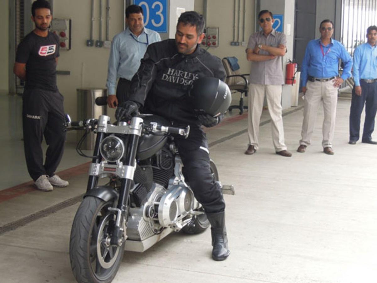 Dhoni sales costliest bike