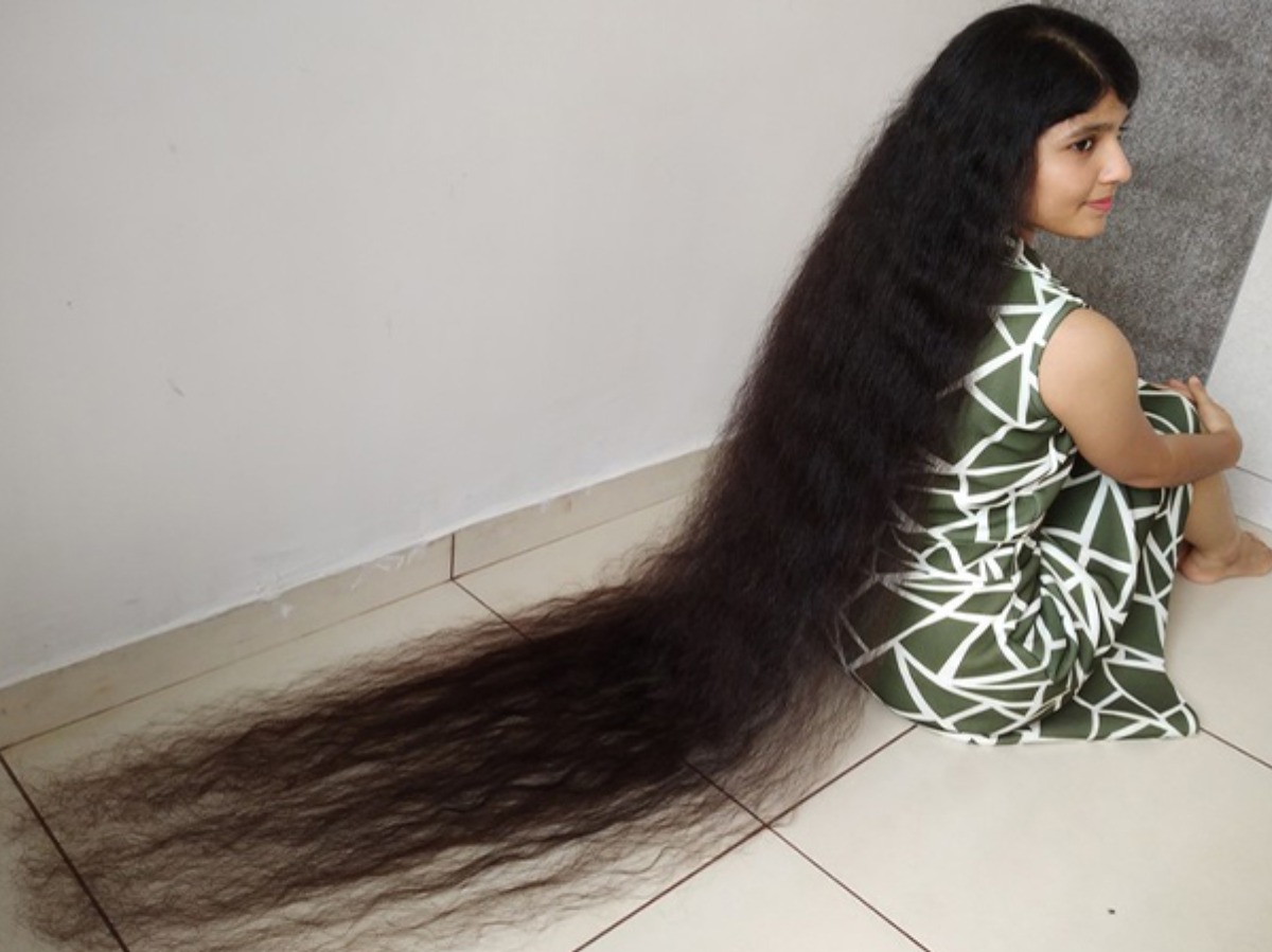 Gujarat Girl is RealLife Rapunzel with 62 Foot Long Hair Makes it to  Guinness World Records  News18