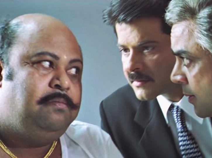 Saurabh Shukla as Pandurang in NayakThe Real Hero.