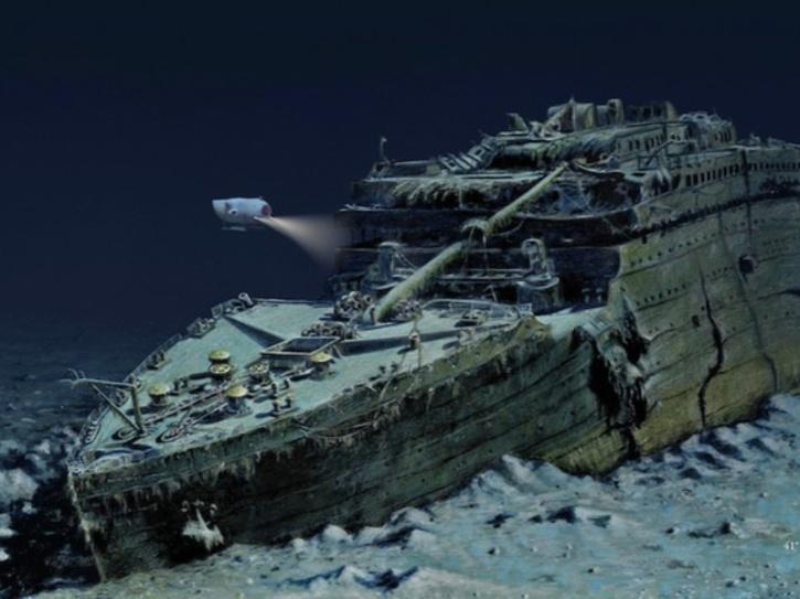 titanic virtual tour underwater