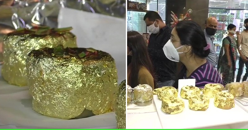 Surat Shop Sells Special Sweet 'Gold Ghari' For Rs 9,000 Per Kg Ahead