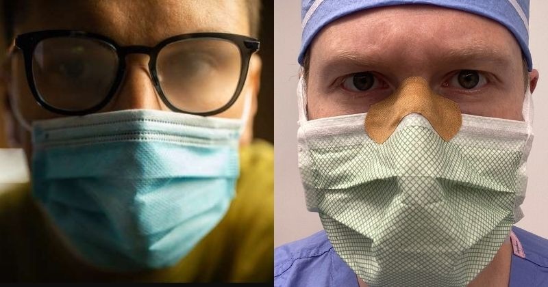 Doctor Shares Ingenious Trick To Stop Glasses From Fogging Up Doctor Shares Ingenious Trick To Stop Glasses From Fogging Up