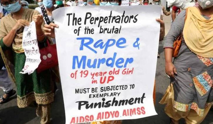 Activists Took The Protests Against The Hathras Case To The Streets Of New York Dalit Lives Matter - Activists Hit The Streets In New York In Wake Of Hathras Tragedy