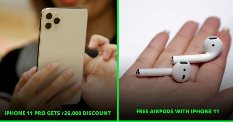 iPhone 11 Amazon Flipkart Offer with Airpod Deal Get iPhone 11