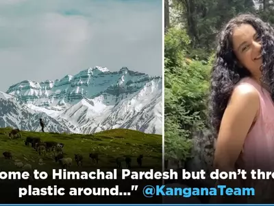 Kangana Ranaut Shares Photo From Spiti Valley, Advises 'Ill Mannered City Brats' To Not Throw Plastic