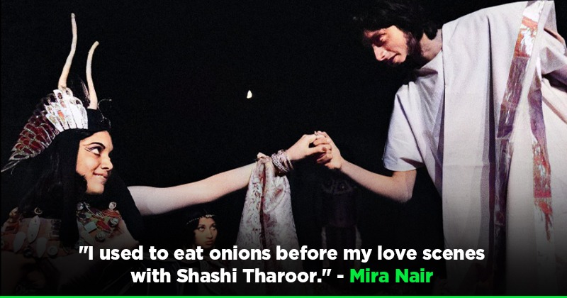 The Story Behind Viral Pic Of Mira Nair As Cleopatra & Shashi Tharoor