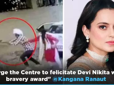 Kangana Ranaut Demands 'Bravery Award For Devi Nikita', Compares Her To Rani Laxmibai