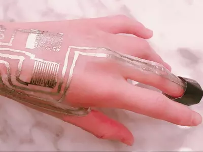 Like The Black Panther Suit, Scientist Print Wearable Sensors Directly Onto Human Skin