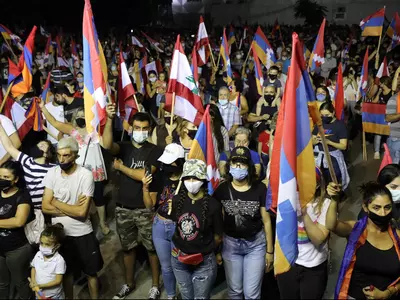 Locals take out support rally in Armenia