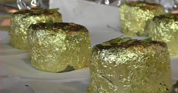 Ghari Price In Surat Surat Shop Sells Special Sweet 'Gold Ghari' For Rs 9,000 Per Kg Ahead