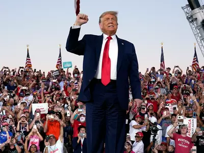 Speaking to his cheering supporters at an election rally in the key battleground State of North Carolina on Thursday, Trump said the US under his administration has achieved energy independence while protecting its pristine environment.