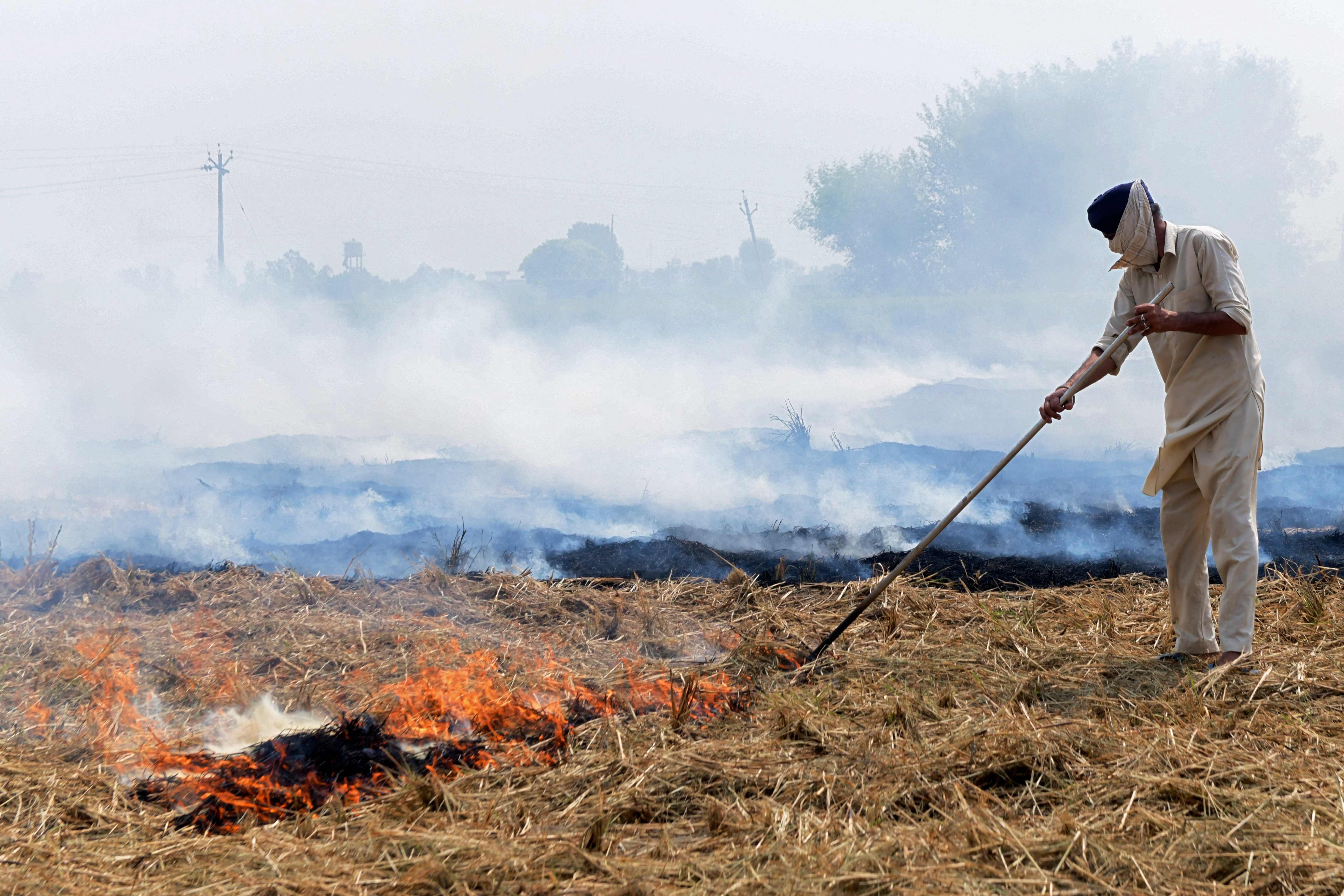 Delhis Air Quality May Turn Poor In Few Days Thanks To Stubble Burning By Neighbour States 7065