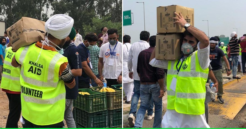 Khalsa Aid Does It Again, Provides Food To Farmers Protesting In Punjab - Indiatimes.com