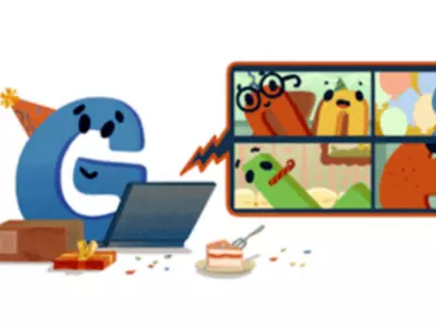 Google birthday doodle