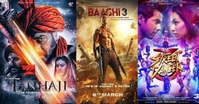 Highest Grossing Indian Movies Of 2020 : Highest Bollywood Box Office  Collection of Films