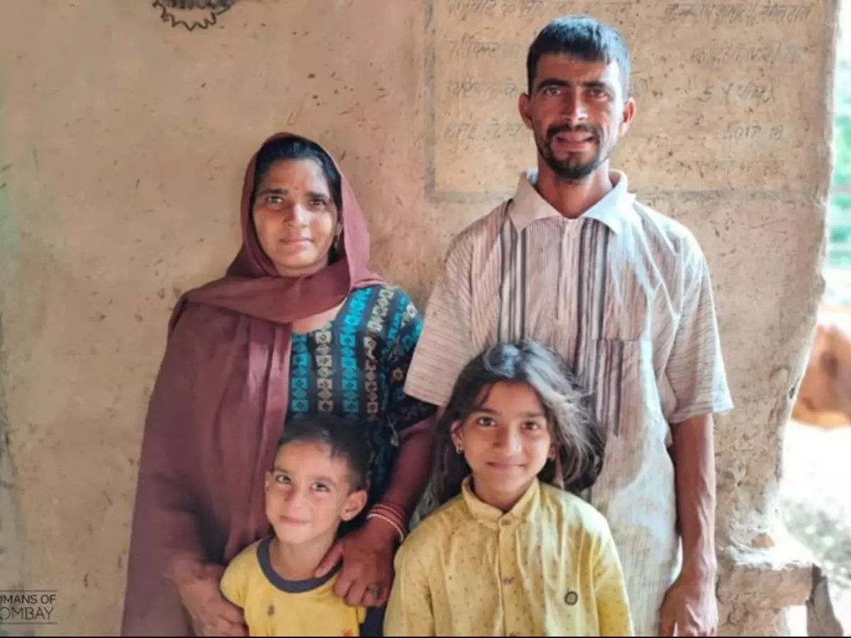 Farmers sold of his cow for daughter education Farmers sold of his cow for daughter education v