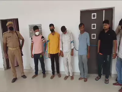 solver gang 6 held by UP police