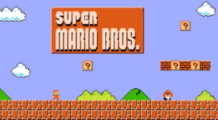 A rare mint copy of Super Mario Bros for the NES breaks records