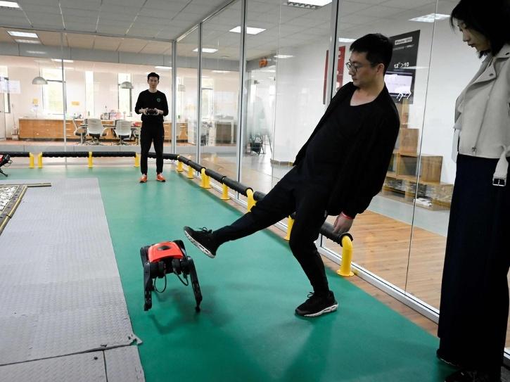 Its creators are using 5G technology, super-fast internet speeds with immediate reaction times, to make the robot operate autonomously.