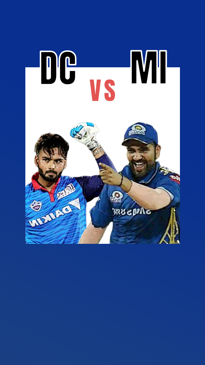 IPL 2021 DC vs MI Live Score IPL Match