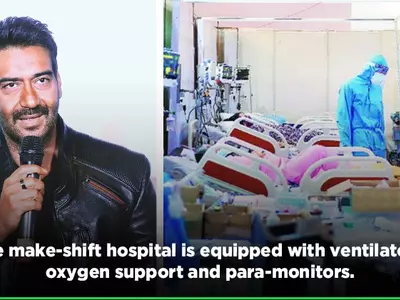 Ajay Devgn Donates 1 Crore To BMC To Help Set Up A 20-bed Make-Shift Covid ICU In Mumbai 