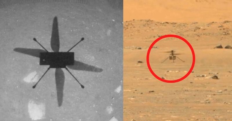 NASA Shares Video Of Historic Helicopter Flight On Mars, Proud Moment ...