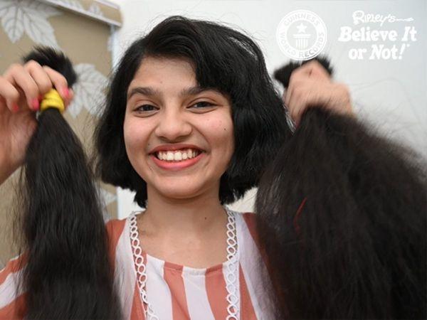 Teenager With The World's Longest Hair Gets First Haircut In 12 Years