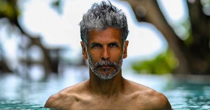milind soman running slippers