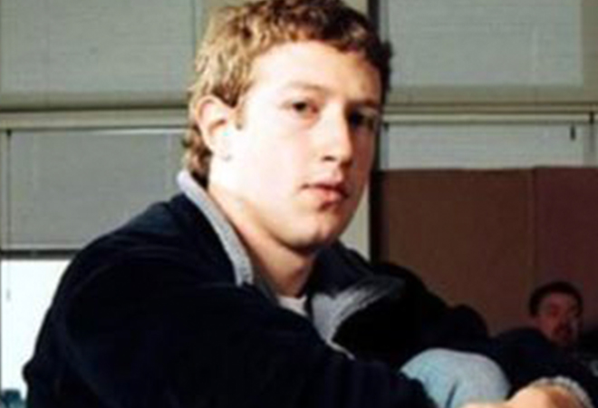 Before and after of Mark Zuckerberg