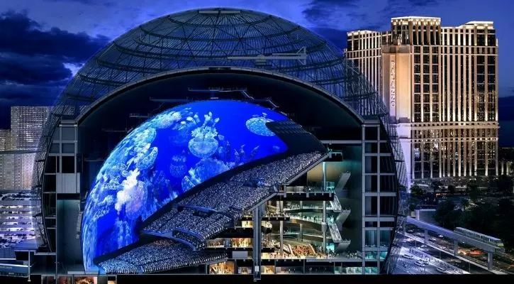 Las Vegas Is Building World's Largest LED Sphere To Revive Tourism