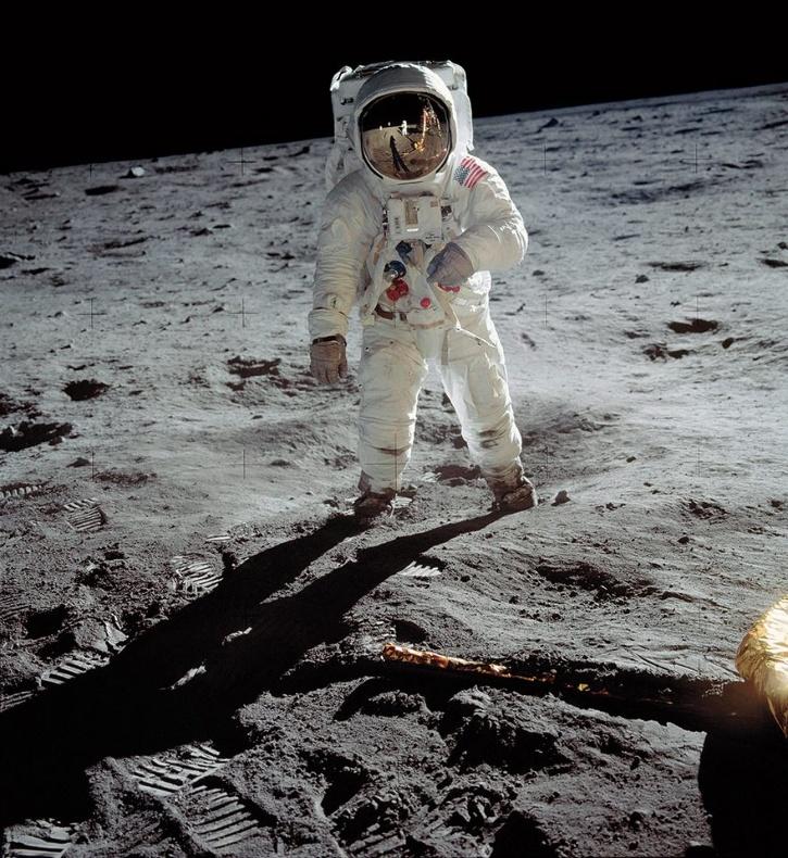 L'uomo sulla luna, Neil Armstrong, NASA, 1969