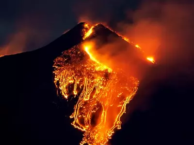 mount etna eruption