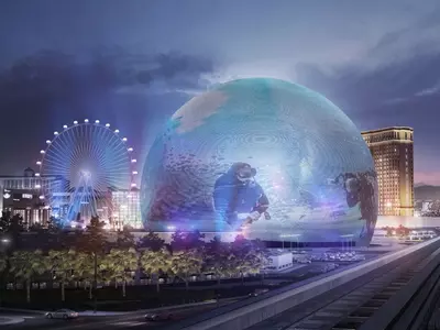 America's Sin City Las Vegas Is Building The World's Largest LED Sphere
