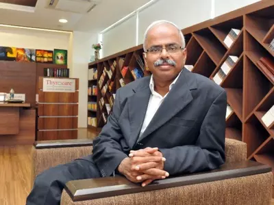 Arokiaswamy Velumani founder, chairman and managing director of Thyrocare Technologies Ltd.