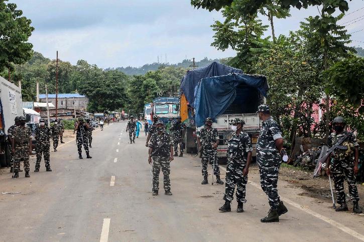 Assam Mizoram Border Dispute Police Allegedly Fire At Mizoram Residents Tension Flares Up