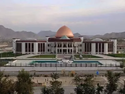 new afghan parliament building