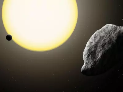Asteroid Sun Mercury