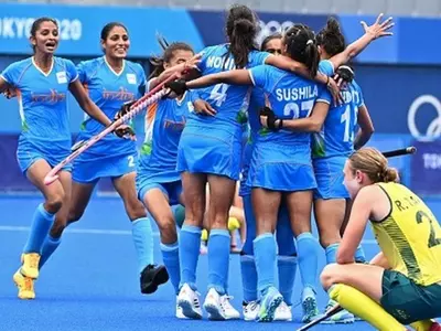indian women hockey win