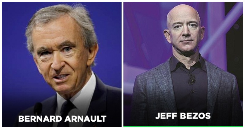 Louis Vuitton owner Bernard Arnault supplants Jeff Bezos as the