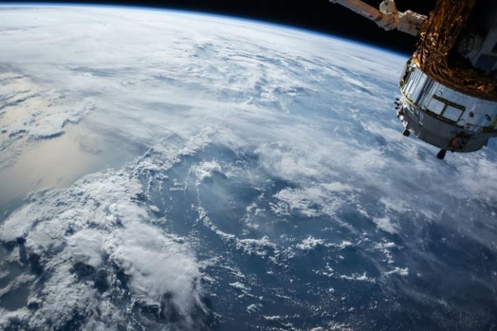 Vista de la Tierra desde el espacio