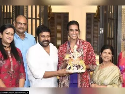 Our Country’s Pride: Chiranjeevi & Rana Charan Threw A Lavish Bash To Celebrate PV Sindhu’s Win At Olympics