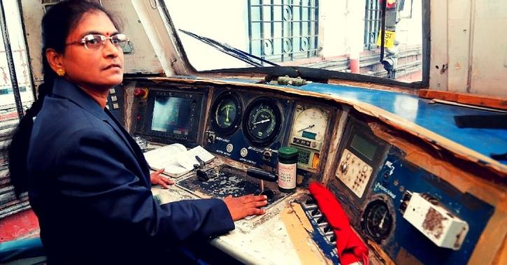 surekha yadav the first woman loco pilot of india