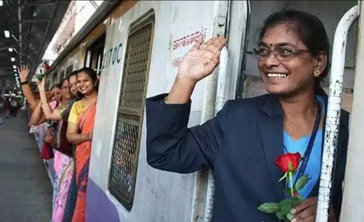 Surekha Yadav first woman loco pilot