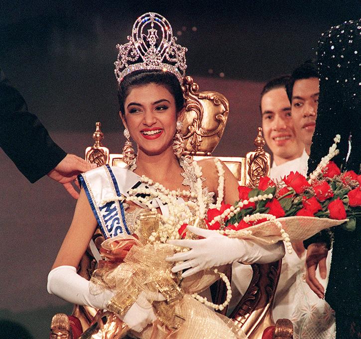 Sushmita Sen became the first Miss Universe from India after winning the crown in 1994.
