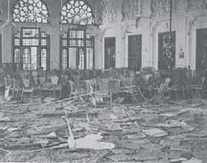 Dhaka Government House, after the attack